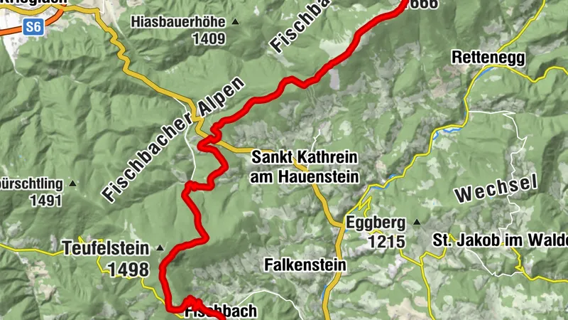 alpannonia Etappe 1 Fischbach – Pretul