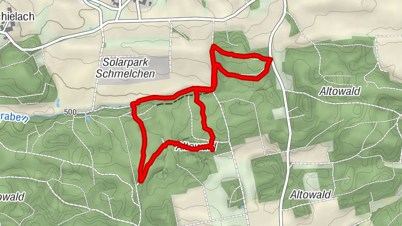 Spaziergang durch den Altowald