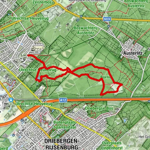 Rondje Kerckebosch, Bornia & Heidestein
