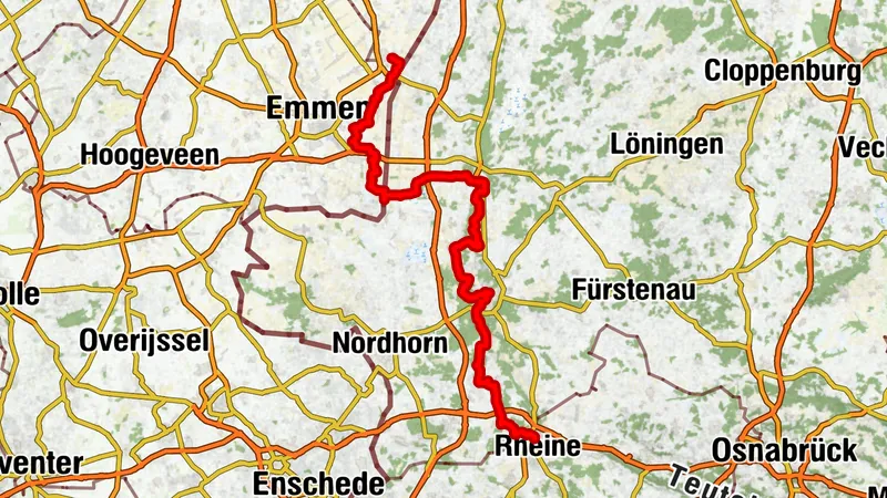 Jakobsweg (Camino) Etappe Kloster Ter Apel - Kloster Bentlage