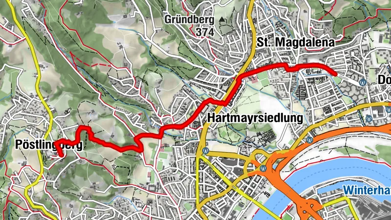 St. Magdalena - Wia z´haus Lehner - Linz - Pöstlingberg
