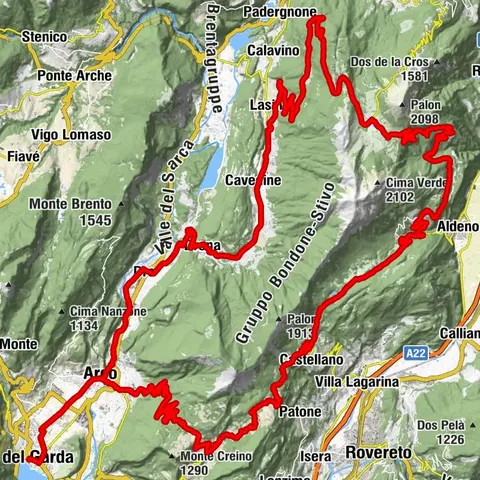 Monte Velo - Col Santa Barbara - Monte Bondone