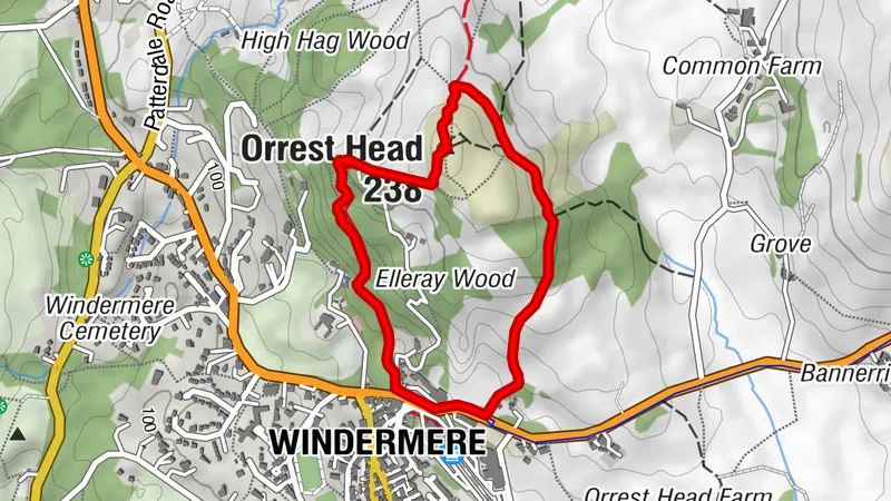 Orest Head, Windermere, Lake District