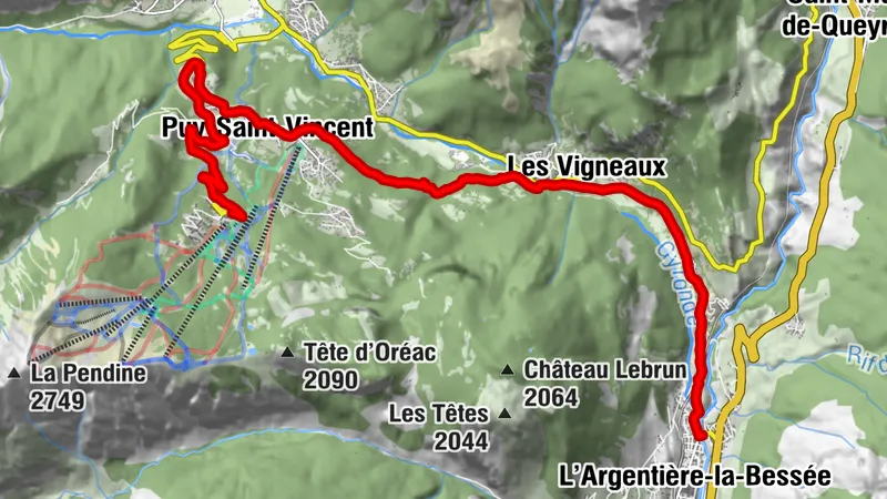 Montée de Puy-Saint-Vincent