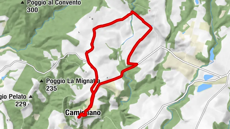 Camigliano und seine Landschaft