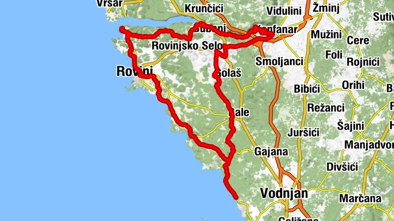 Peroj Portic-Limski kanal-Peroj Portic