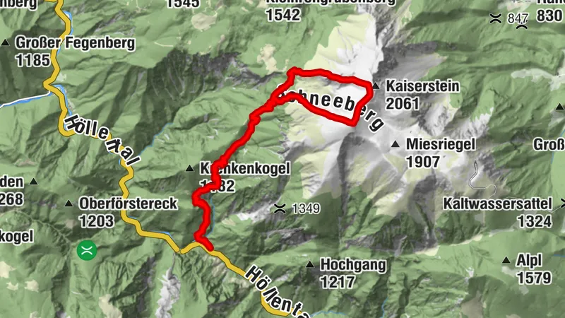 Rundwanderung Höllental-Klosterwappen-Höllental