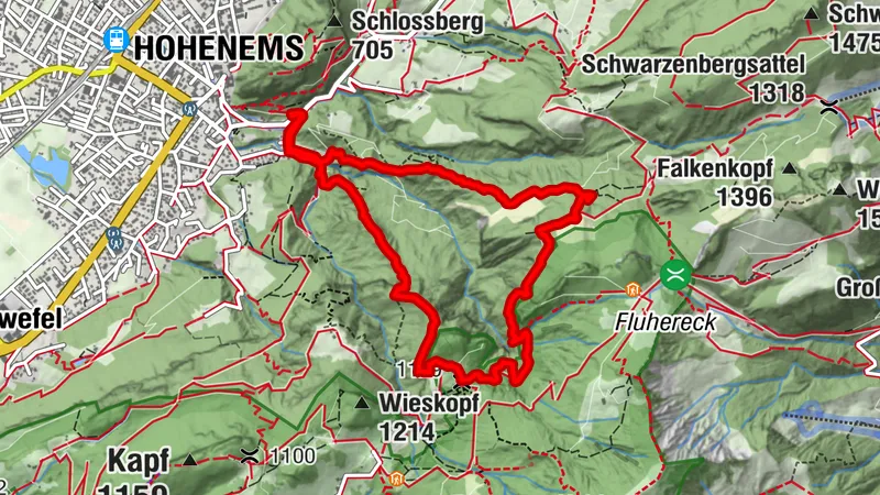 Ledi-Eseltreppe plus-Fuchsfalle-Bepposteig-Äuelegrat