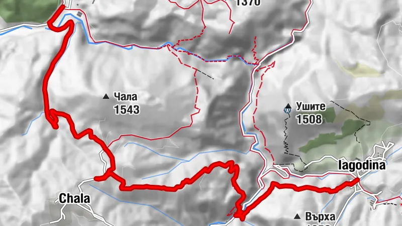 ST516a : déviation de la Gorge du Diable