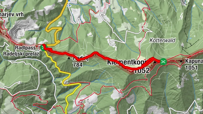 Radlpass, Klementkogel, Kapunerhütte, Steiermark/Österreich