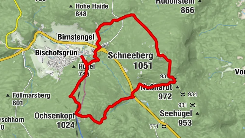 Zwei-Gipfel-Fichtelgebirgs-Tour