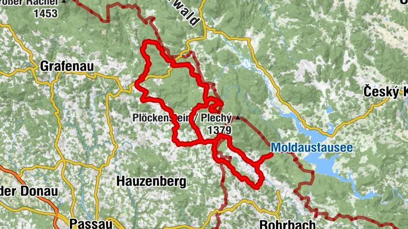 Tour de vélo de route Dreisesselberg | INNs HOLZ