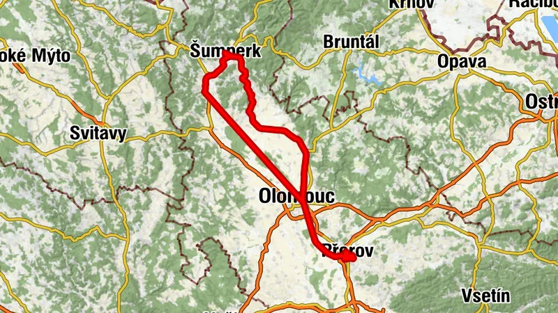 Šumperk, okres Šumperk/Czechia