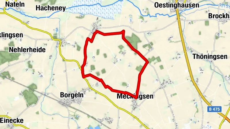 Zwischen Stocklarn und Meckingsen
