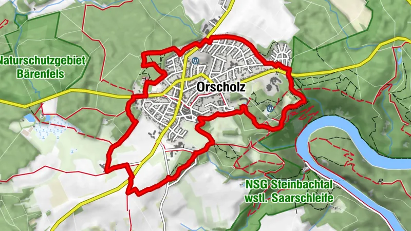 Rund um Orscholz - IKK-Südwest-Gesundheitsweg
