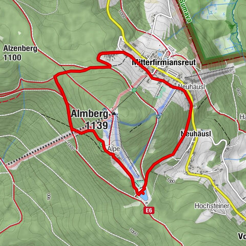 Rundwanderweg Rund um den Almberg