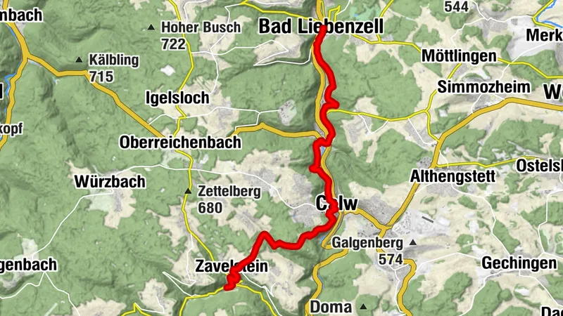 Voyage Bottes "Randonnée bien-être" : Bad Teinach - Bad Liebenzell