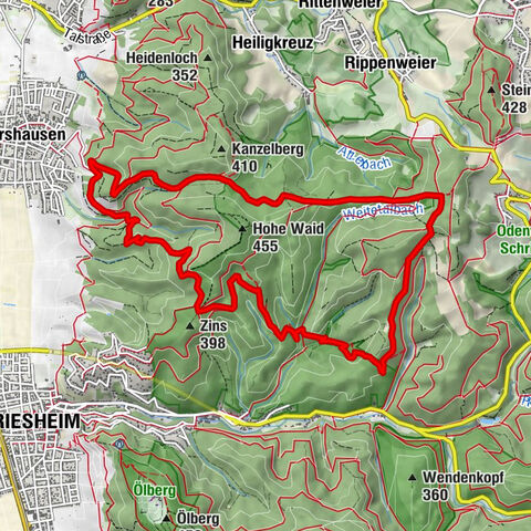 Vers la gorge de Spat