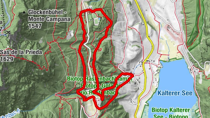 Friedensweg mit Rastenbachklamm