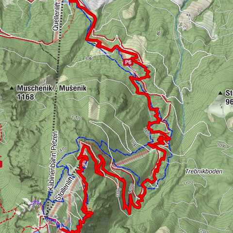 Flow Country Trail - zone VTT Bikepark Petzen