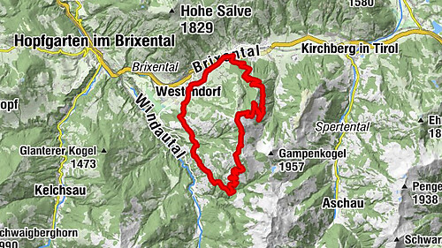 Route 209: Brechhornhaus-Choralpe
