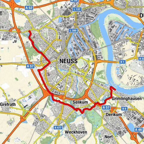 Jöne Meerke zur Erftmündung Neuss