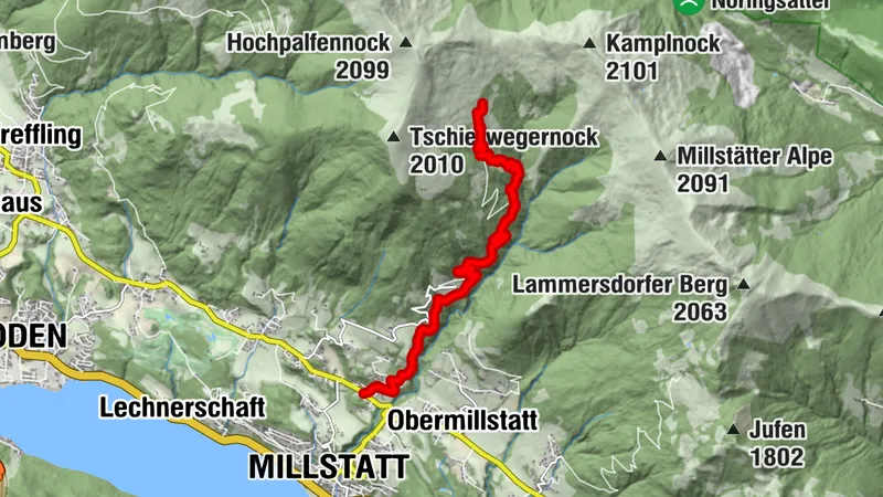 Millstätter Hometrail | parcours nock/bike T48