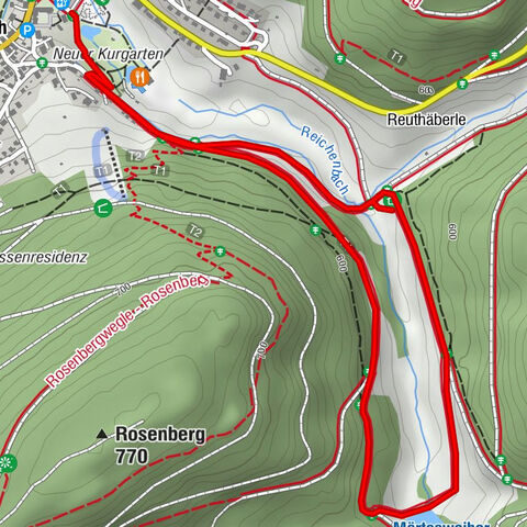 Vallée idyllique de Reichenbach