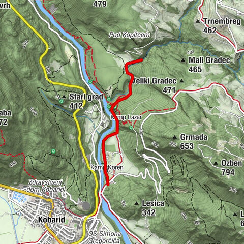 Slap Kozjak (Wasserfall)