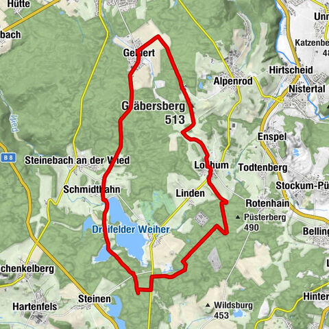 Rund um die Westerwälder Seenplatte