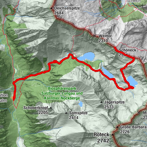 Schöneck, Salzburger Land/Österreich