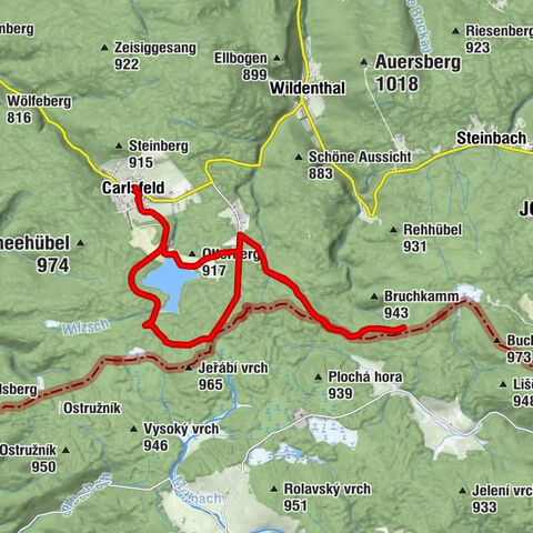 Circuit des barrages de Carlsfeld