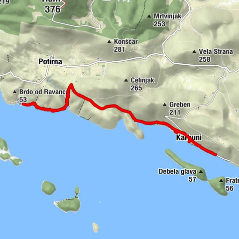 Nova (Potirna), Karbuni