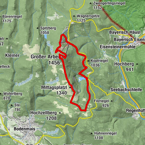 Großer Arber und Arbersee