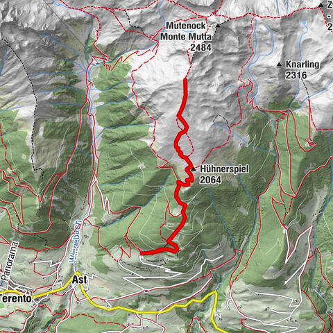 Von der Pertinger Alm zum Terner Joch