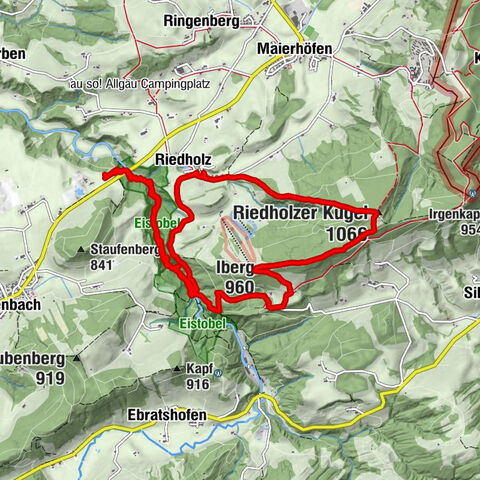 Eistobel- & Bergwanderung