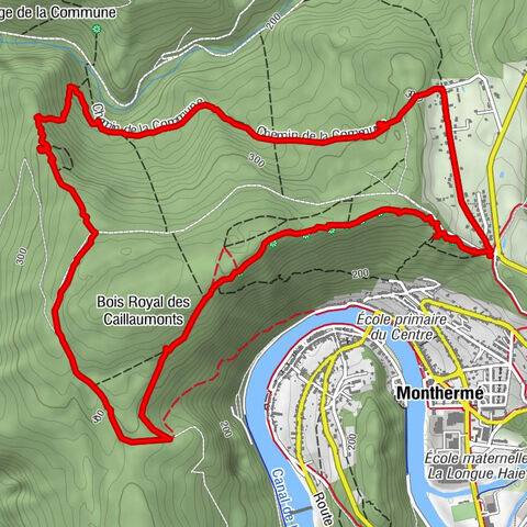 De heuvels van Monthermé