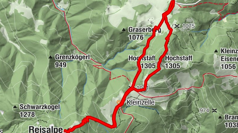 Gutensteiner Alpen: Hochstaff und Reisalpe
