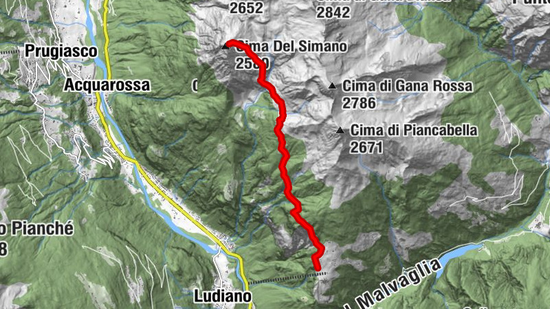 Cima del Simano (2580 m)