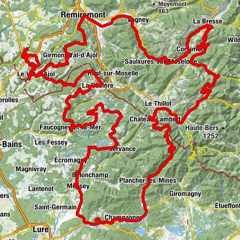 Escapades à vélo au cœur des Vosges du Sud