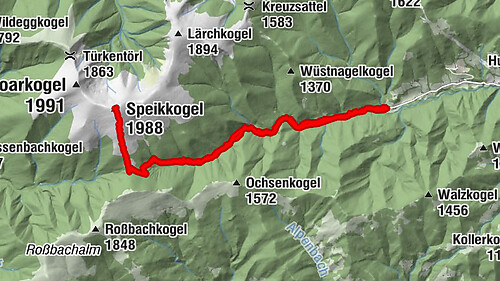 Speikkogel 1988 hm, Gleinalm