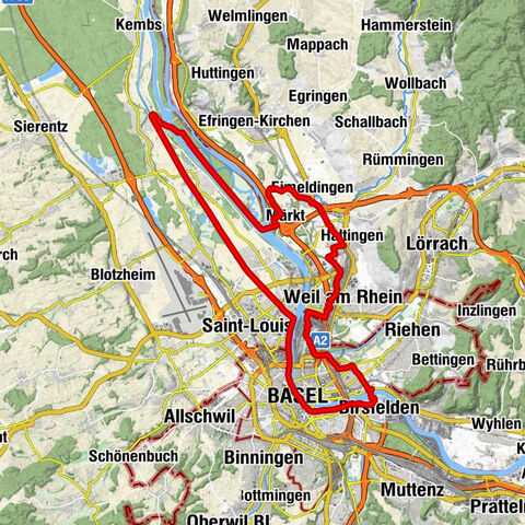 Petite Boucle des Trois Pays, un itinéraire au fil de l'eau pour toute la famille (Boucle locale 979 Alsace à Vélo / Suisse Mobile)