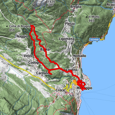 Flusstal mit Mühlen