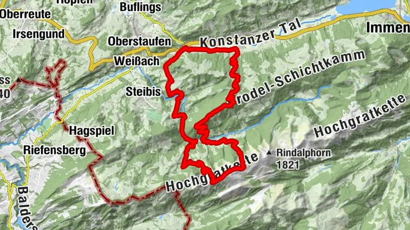 Randonnée de 2 jours : Hündle - Hochgrat - Thalkirchdorf - Hündle