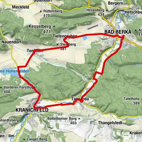 Balade à vélo vers le lac de retenue