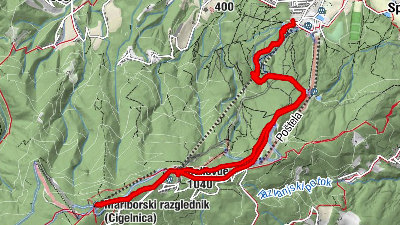 Pohorje - Bellevue - Razgledni stolp