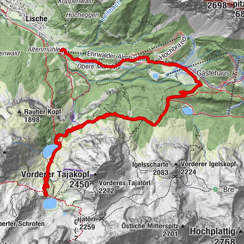 Sebensee/ Coburger Hütte