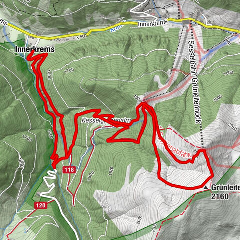 Sentier didactique de randonnée à ski Grünleitennock