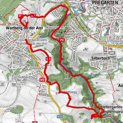Wartberg Ob der Aist, Natura Aist Trail Rundwanderung