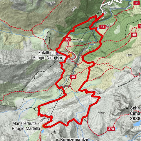 Martellerhütte Höhenweg